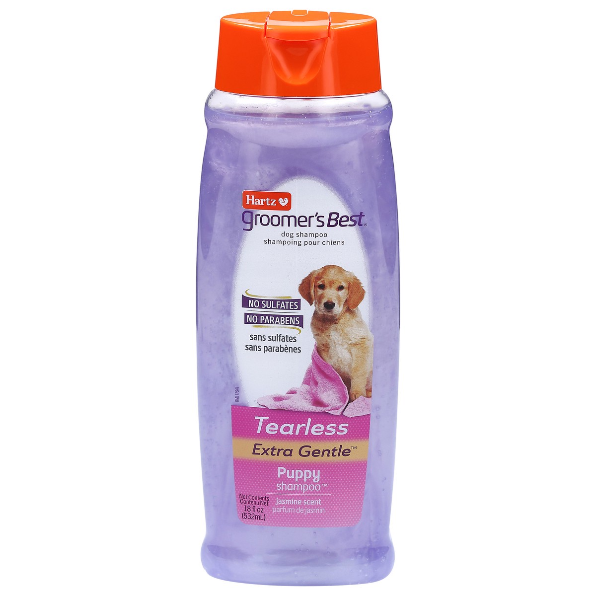 slide 1 of 13, Hartz Groomer's Best Tearless Extra Gentle Puppy Jasmine Scent Dog Shampoo 18 fl oz, 18 fl oz
