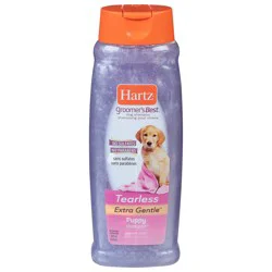 Hartz Groomer's Best Extra Gentle Puppy Tearless Jasmine Scent Dog Shampoo 18 fl oz