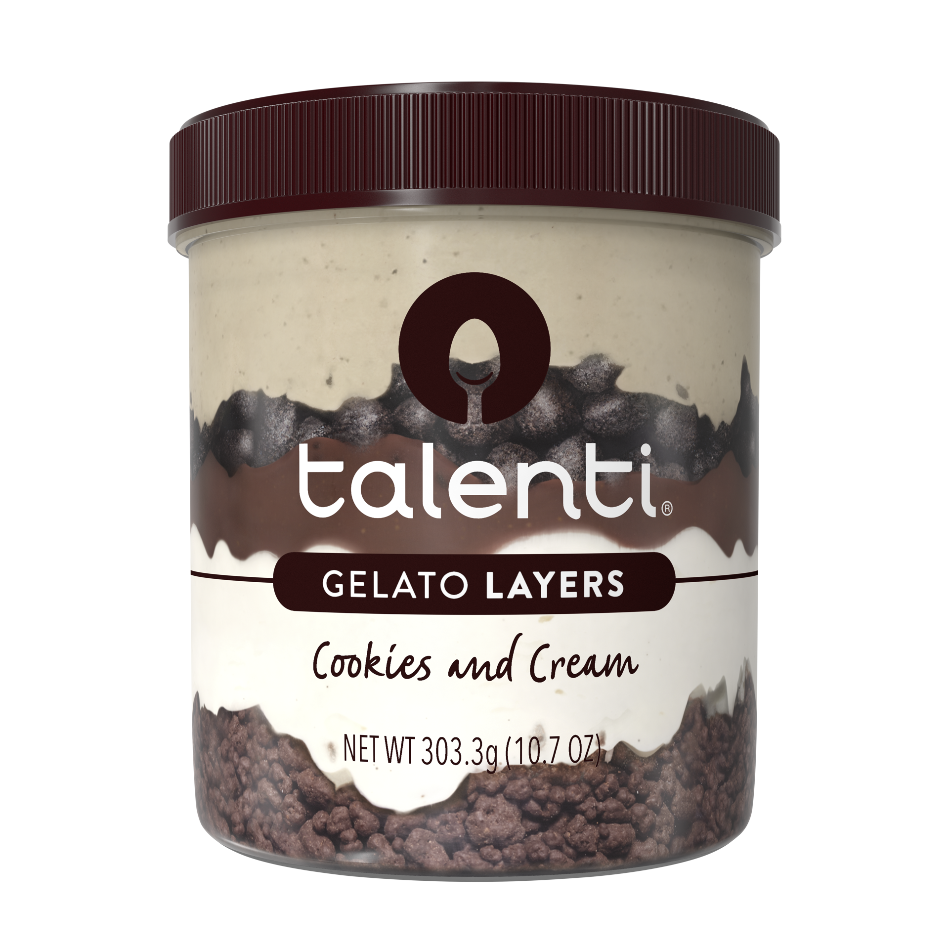 slide 2 of 4, Talenti Gelato Layers Cookies and Cream, 303.3 g, 303.30 g