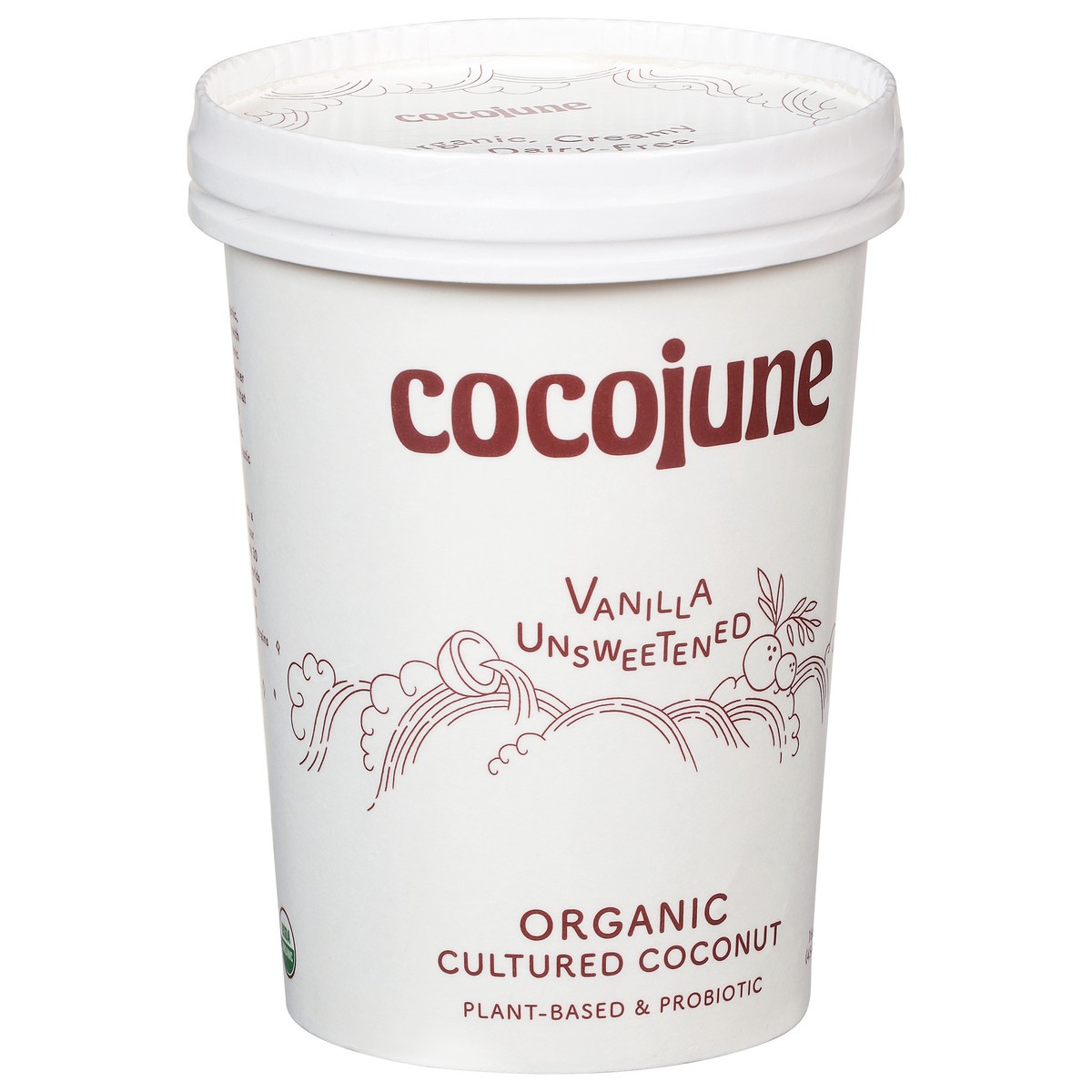 slide 6 of 11, Cocojune Vanilla Unsweetened Yogurt, 16 oz