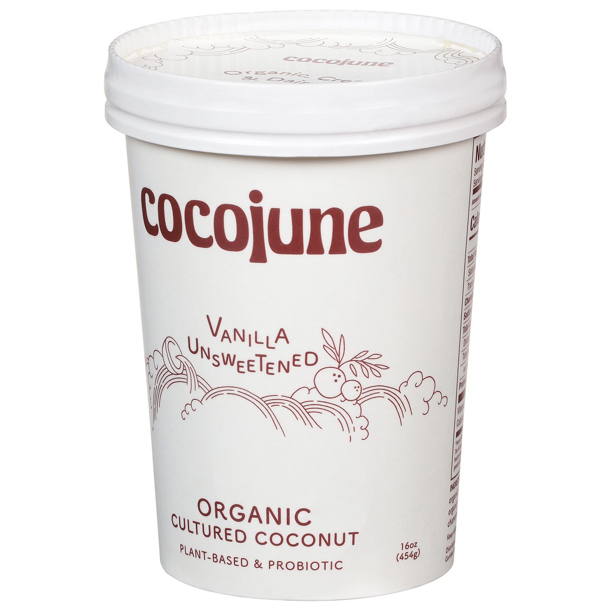 slide 8 of 11, Cocojune Vanilla Unsweetened Yogurt, 16 oz