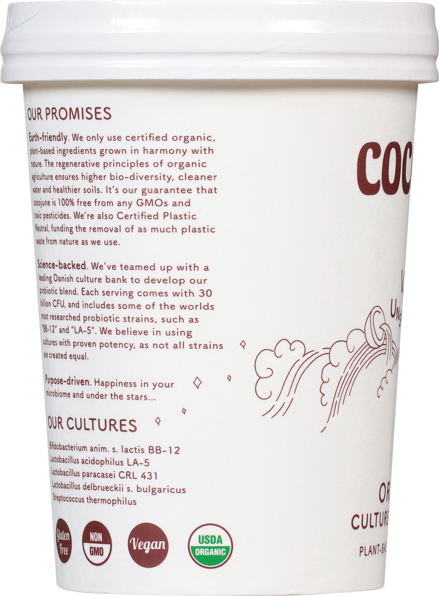 slide 2 of 11, Cocojune Vanilla Unsweetened Yogurt, 16 oz