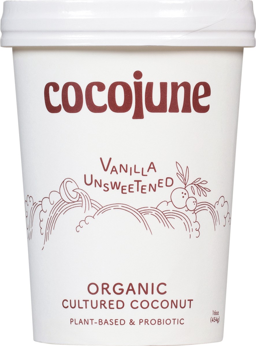 slide 4 of 11, Cocojune Vanilla Unsweetened Yogurt, 16 oz