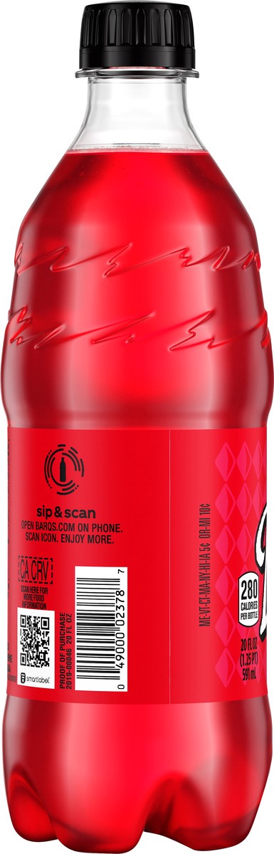 slide 3 of 6, Barq's Red Creme Soda - 20 oz, 20 oz