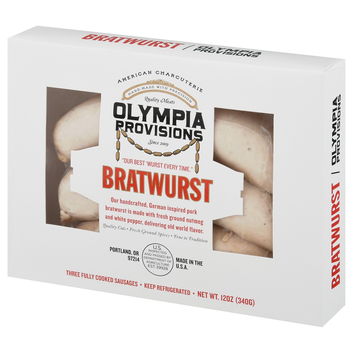 slide 10 of 10, Oympv Bratwurst, 1 ct
