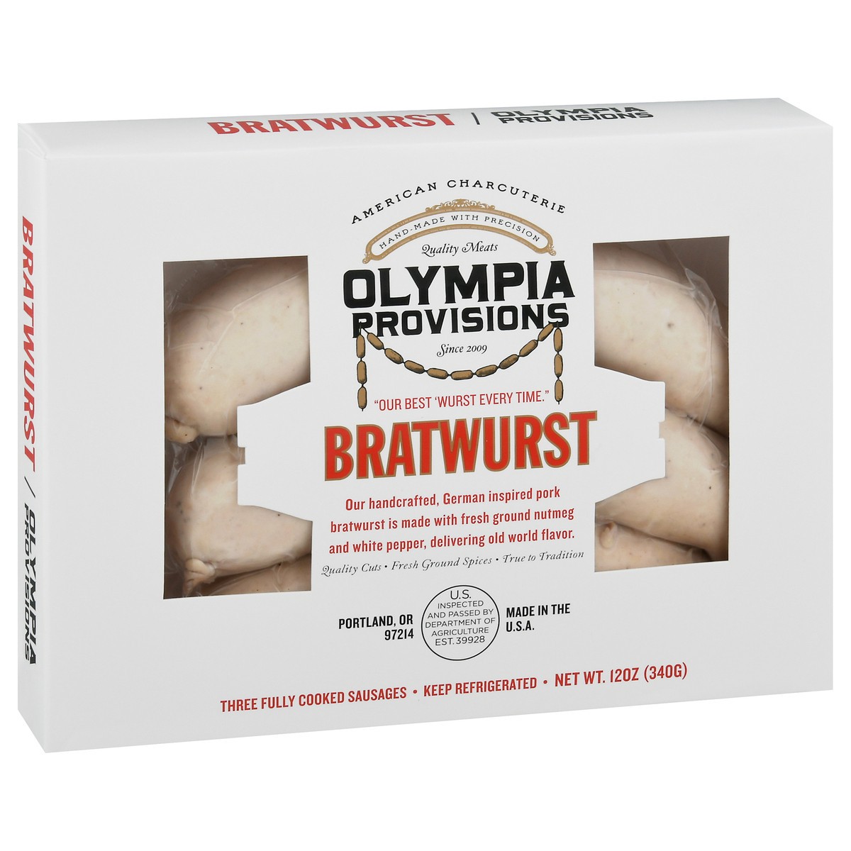 slide 5 of 10, Oympv Bratwurst, 1 ct
