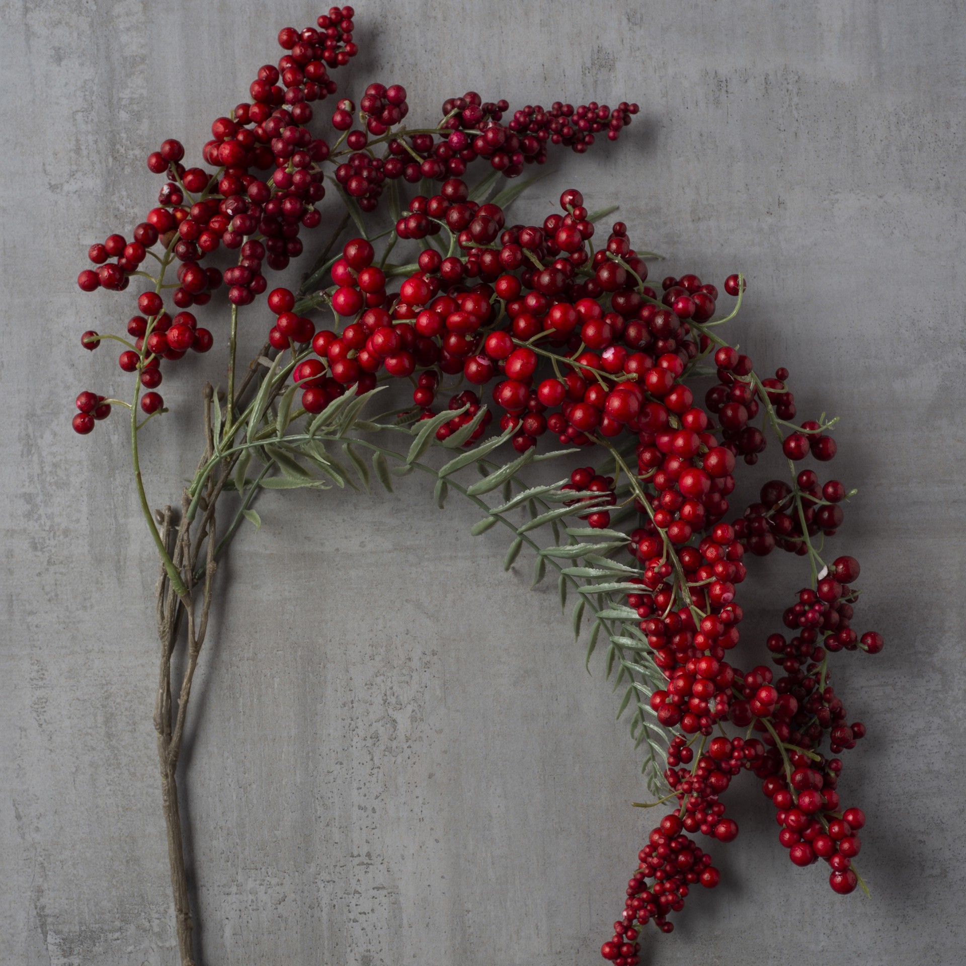 slide 4 of 4, Red Berry Cluster Stem By Ashland, 26 in