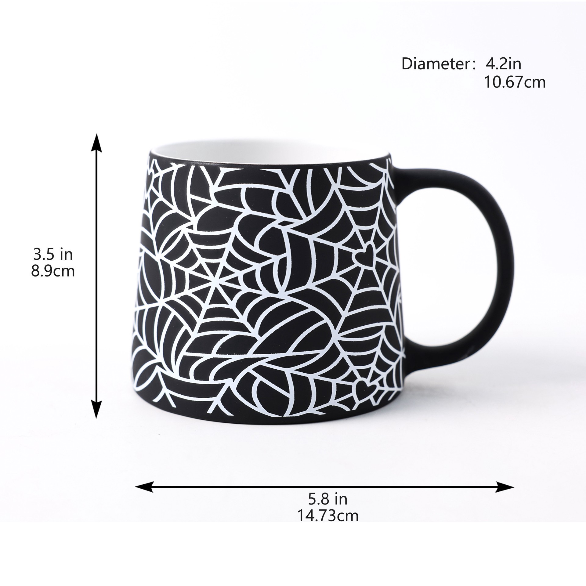 slide 2 of 4, 14.5oz. Spiderweb Mug By Ashland, 14.5 oz