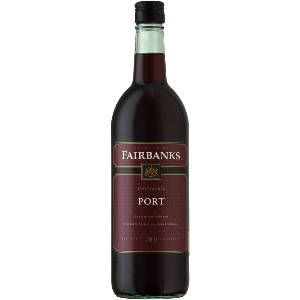 slide 2 of 2, Fairbanks Wine California Port, 750 ml