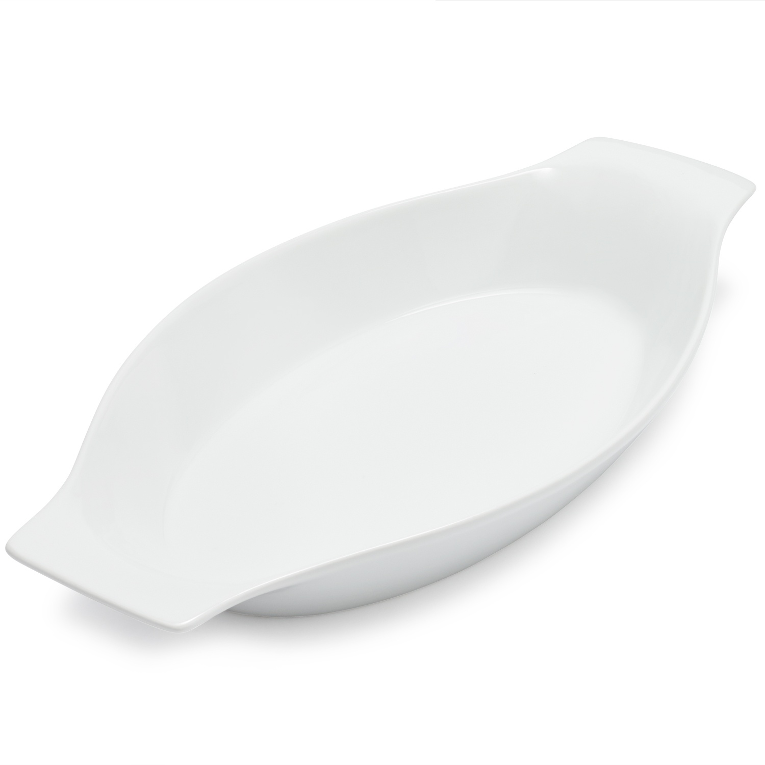 slide 1 of 1, Sur La Table Porcelain Oval Gratin Dish, 12.5 in