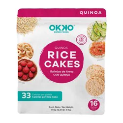 Okko Super Foods Quinoa Rice Cakes 16 ea