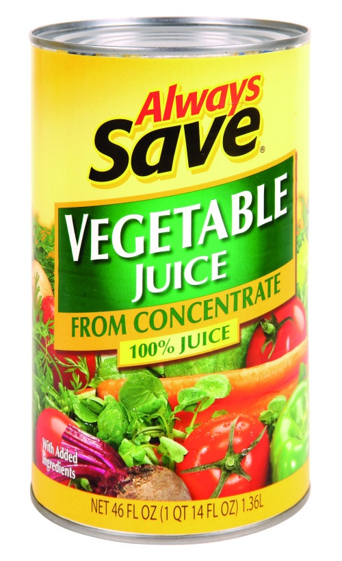 slide 1 of 1, Always Save Vegetable Juice - 46 oz, 46 oz