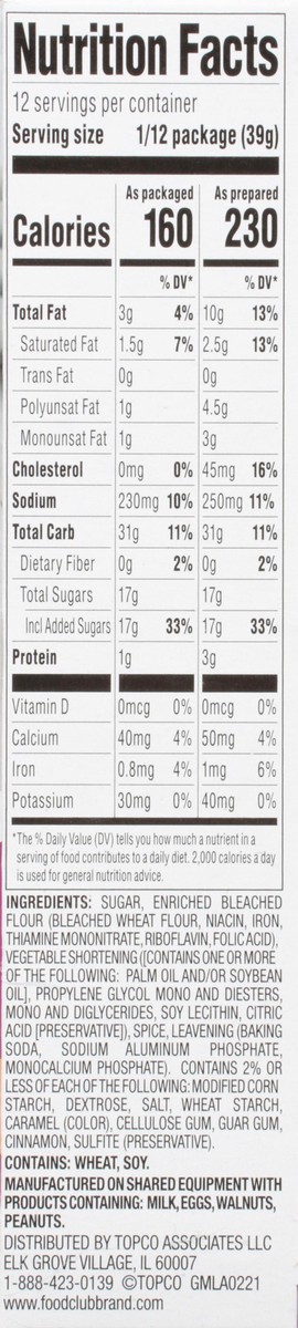 slide 2 of 14, Food Club Spice Deluxe Cake Mix 16.5 oz, 16.5 oz