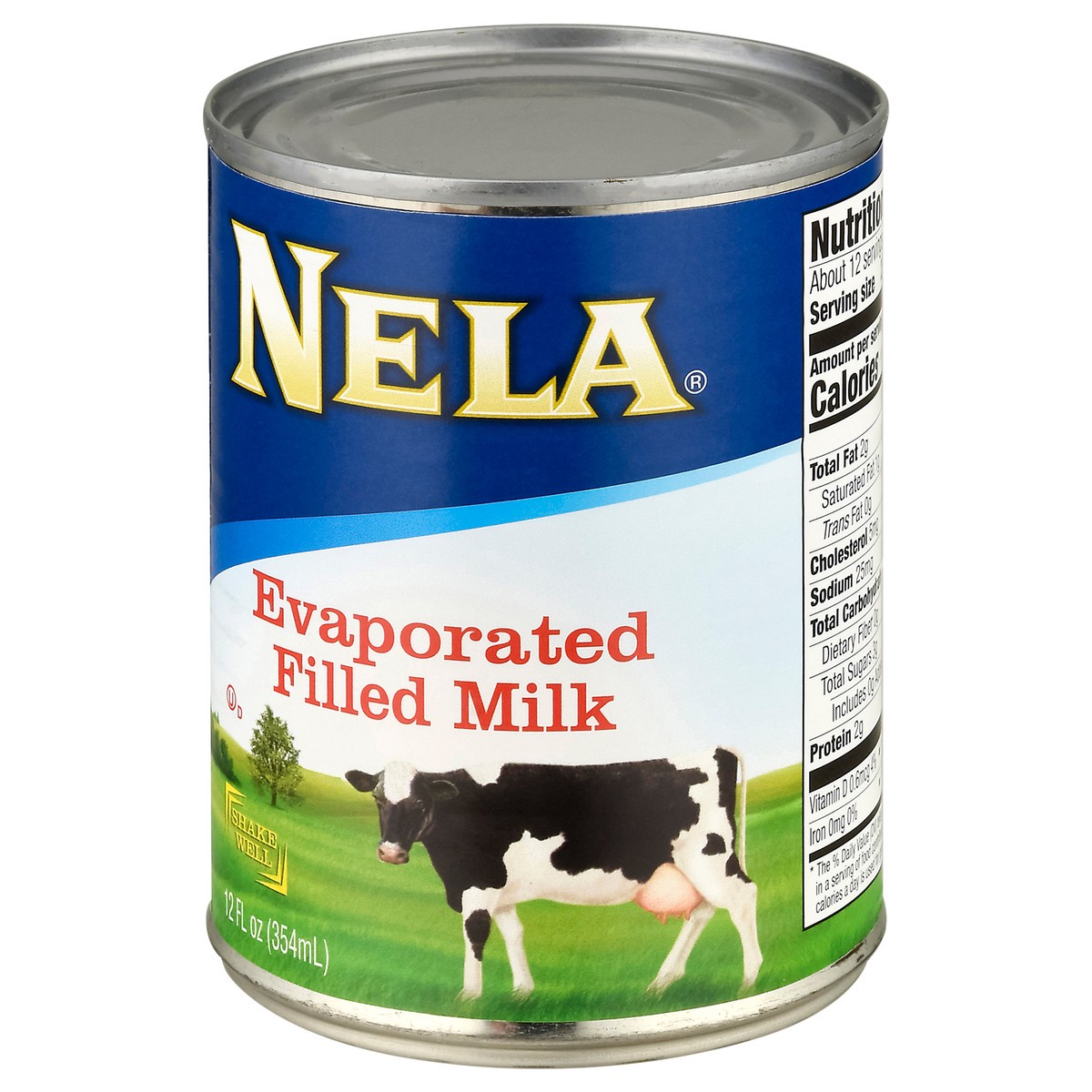 slide 2 of 4, Nela Evaporated Filled Milk 12 fl oz, 12 fl oz