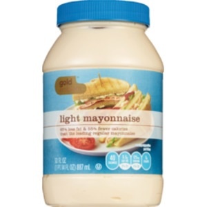 slide 1 of 1, CVS Gold Emblem Light Mayonnaise, 1 oz