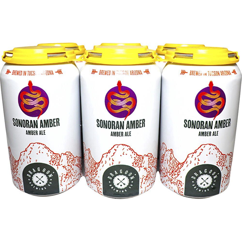 slide 1 of 1, Dragoon Sonoran Amber 6pk, 72 oz