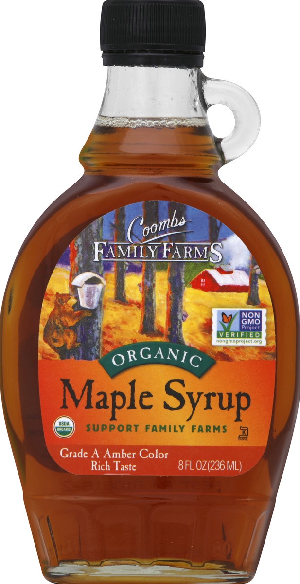 slide 1 of 1, Coombs Family Farms Maple Syrup 8 oz, 8 oz