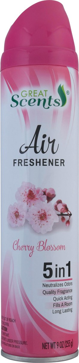 slide 11 of 12, Great Scents 5 in 1 Cherry Blossom Air Freshener 9 oz, 9 oz