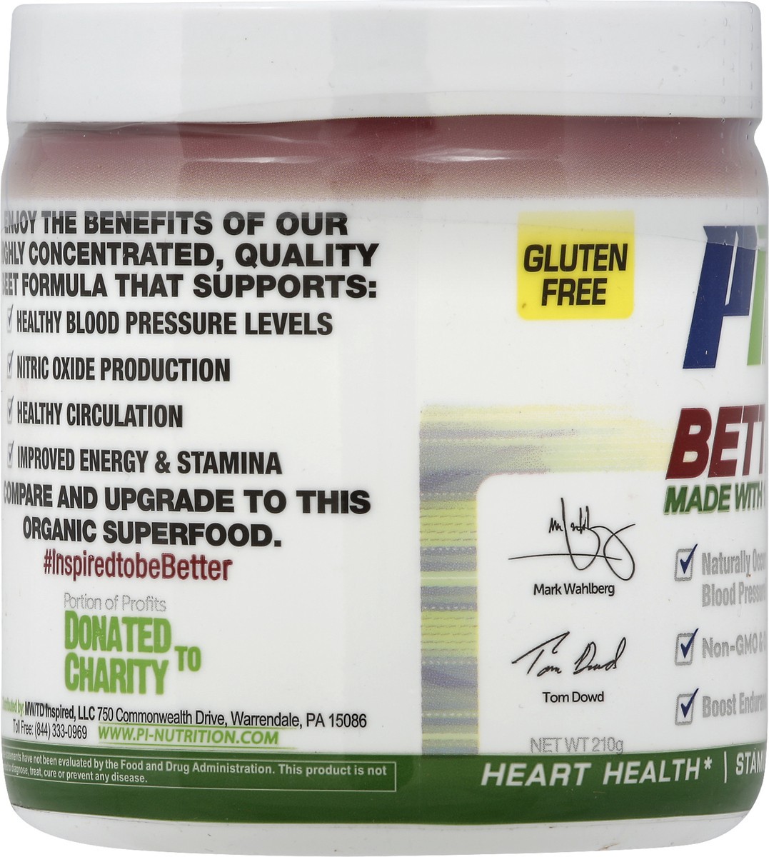 slide 8 of 8, Performance Inspired Nutrition Better Beet 210 gr, 210 g