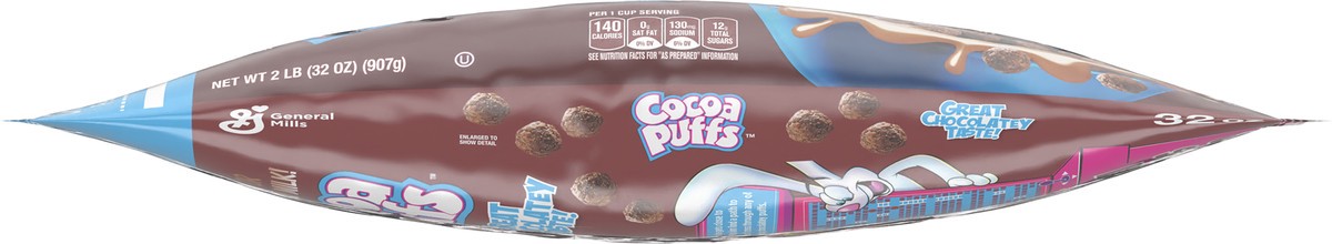 slide 4 of 8, Cocoa Puffs Breakfast Cereal Bag- 32 oz, 32 oz