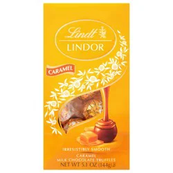 Lindt Lindor Caramel Milk Chocolate Truffles 5.1 oz