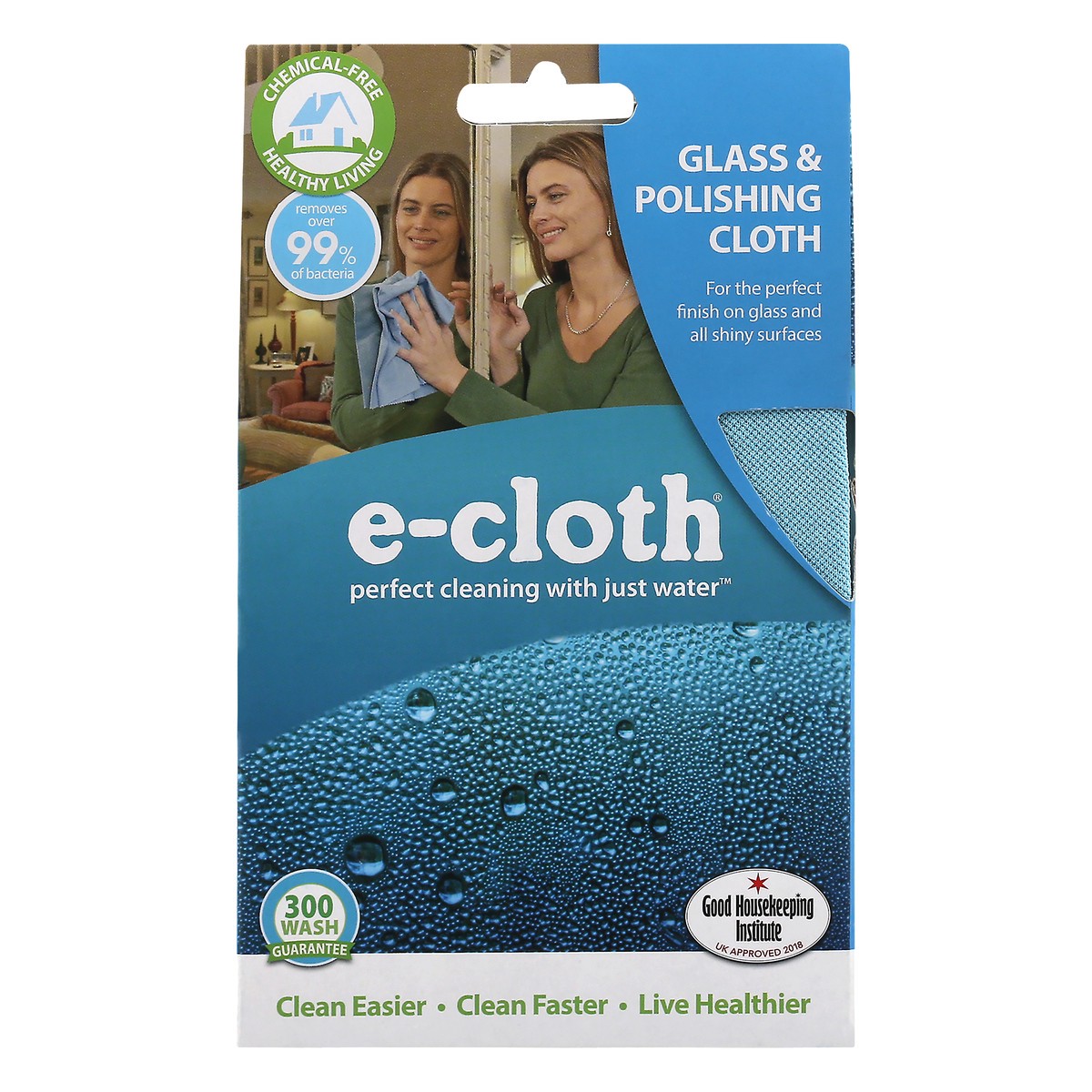 slide 1 of 11, E-Cloth Glass & Polishing Cloth 1 ea, 1 ct