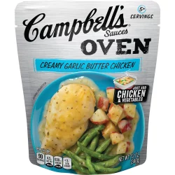 Campbell's Oven Sauces Creamy Garlic Butter Chicken