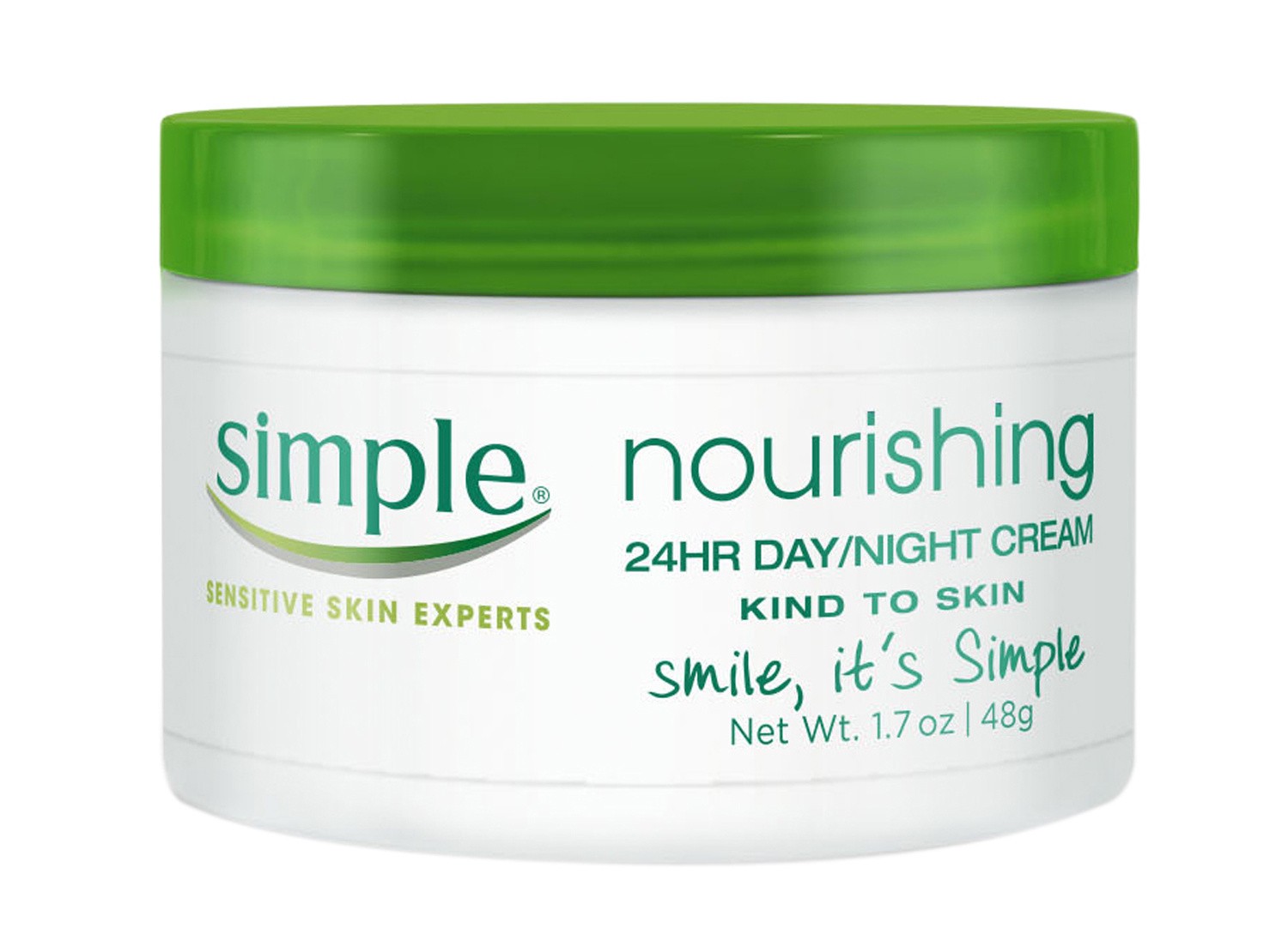 slide 2 of 2, Simple Kind to Skin Cream Nourishing 24 Hr Day and Night, 1.7 oz, 1.7 oz