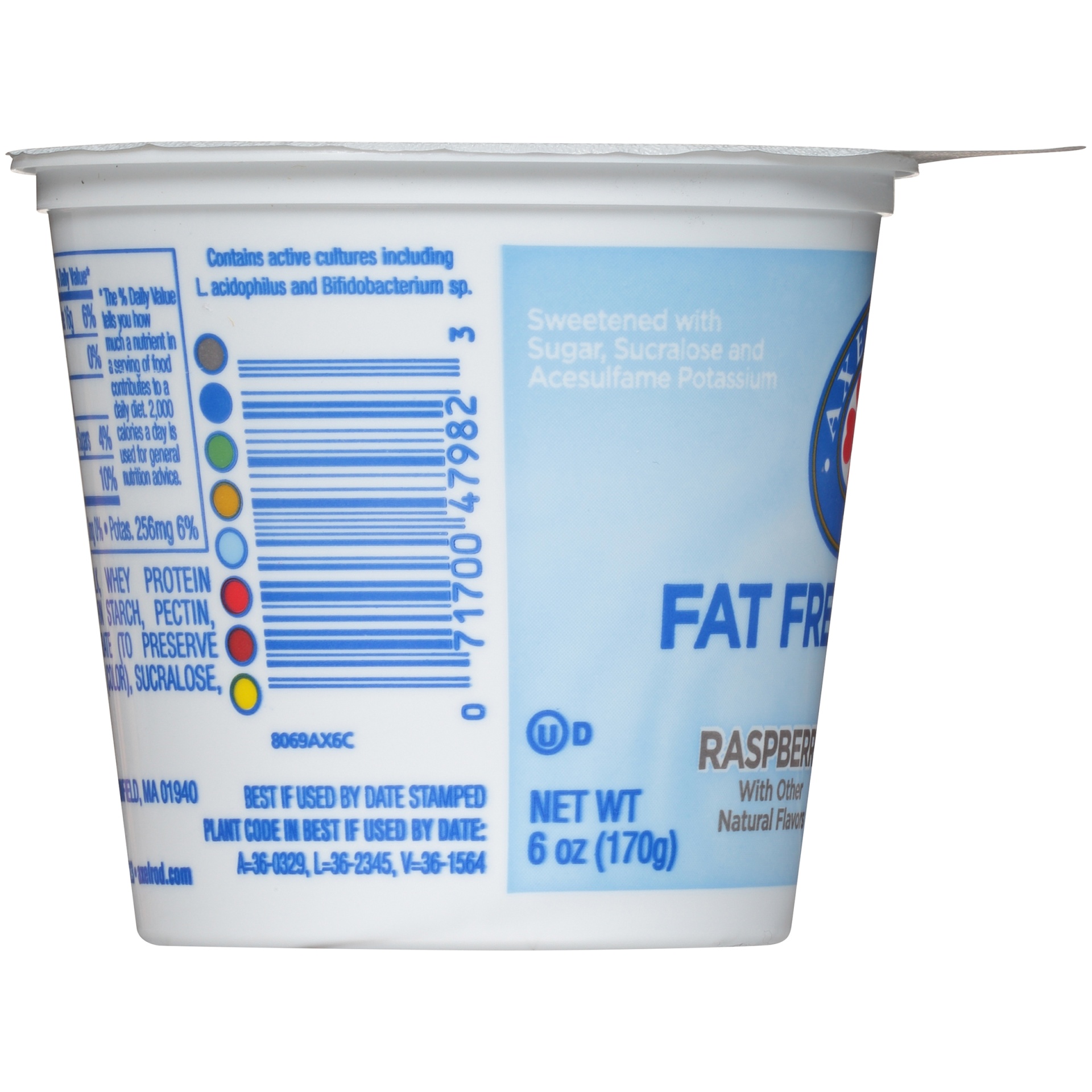 slide 4 of 7, Axelrod Fat Free Raspberry Yogurt, 6 oz