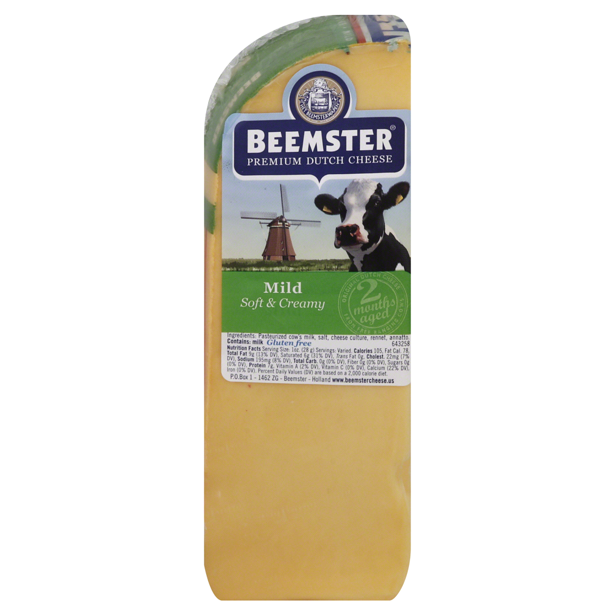 slide 1 of 1, Beemster Cheese Premium Dutch Soft & Creamy Mild Vacuum Packed - Each, 5.3 oz