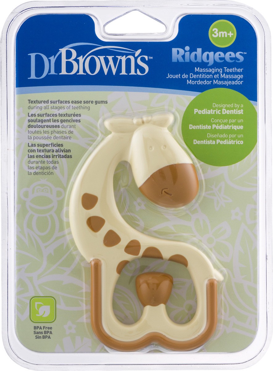 Dr brown's hot sale giraffe teether