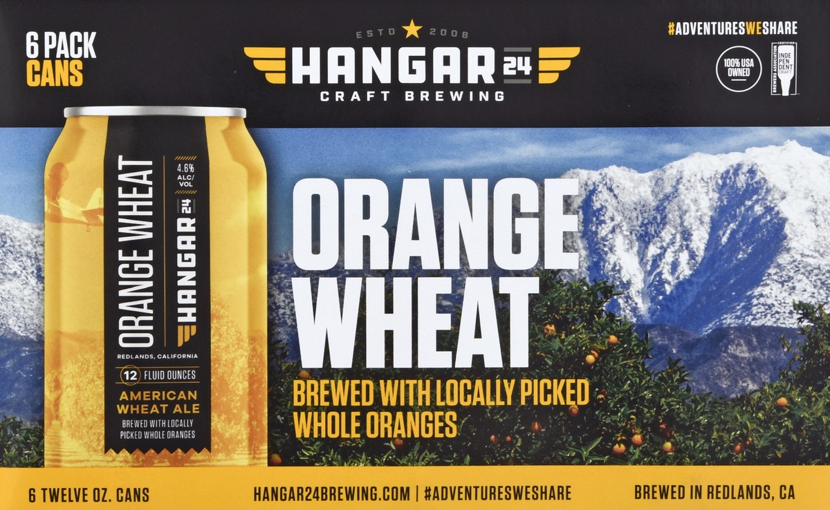 slide 7 of 9, Hangar 24 6 Pack Orange Wheat Beer 6 ea, 6 ct; 12 oz