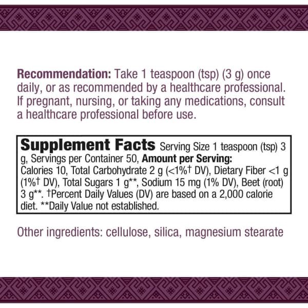 slide 6 of 17, Nature's Way Beet Root Powder, 5 oz