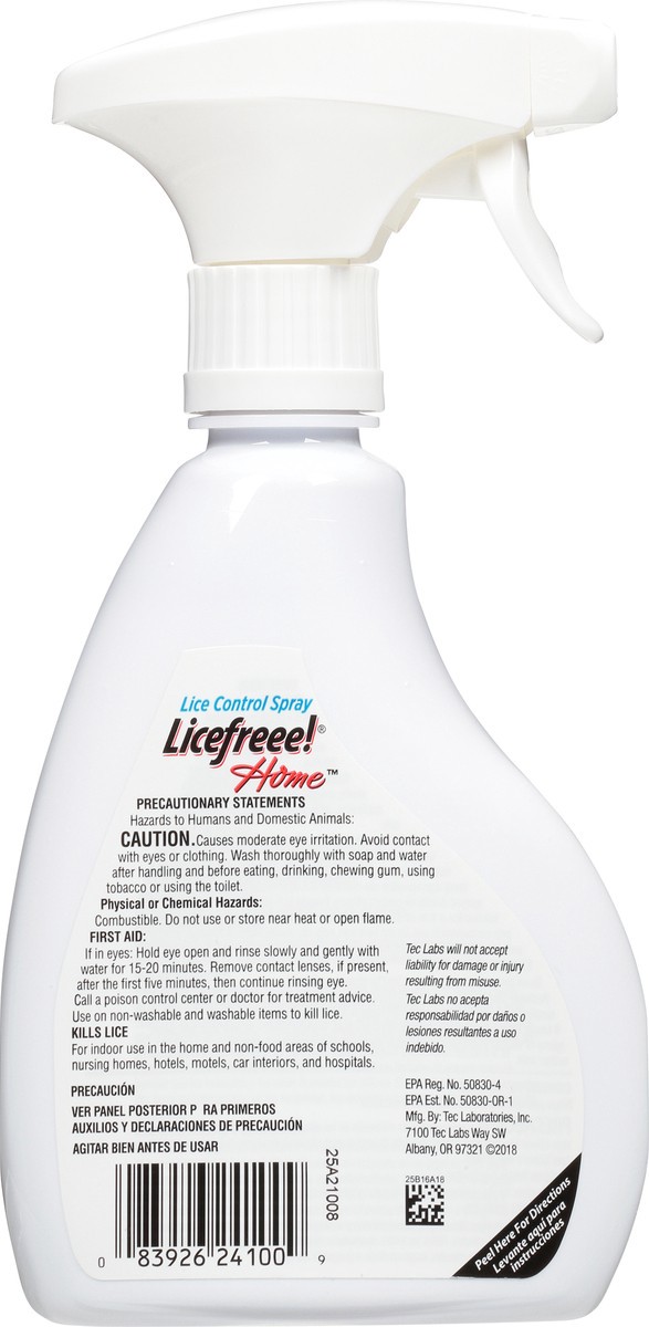 slide 4 of 13, Licefreee! Home Lice Control Spray 16 fl oz, 16 fl oz