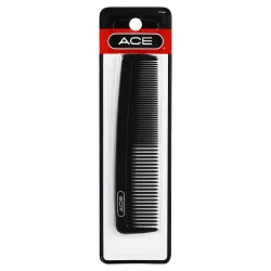 Ace Black Pocket Hair Comb