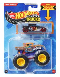 Mattel Hot Wheels Monster Trucks Bone Shaker Combo Pack