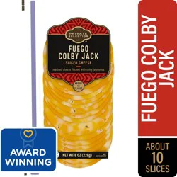 Private Selection Fuego Colby Jack Sliced Cheese