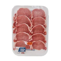 Weis Quality Boneless Family Pack Pork Chops Thin