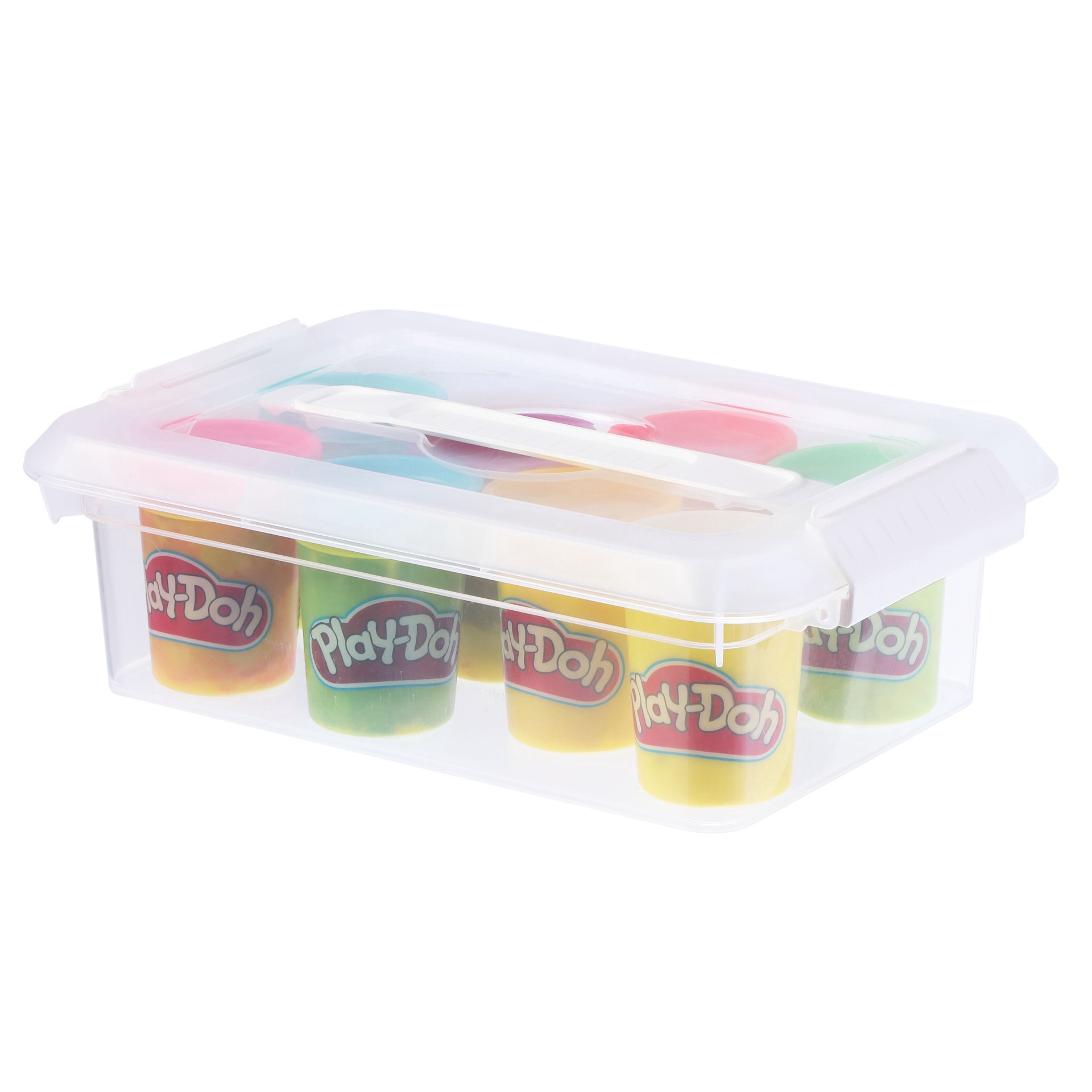 slide 6 of 6, 3.4qt. Storage Bin With Lid By Simply Tidy, 11.6 in x 7.6 in x 3.9 in