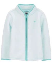 Oshkosh Baby Embroidered Teddy-Fleece Jacket Blue 12M