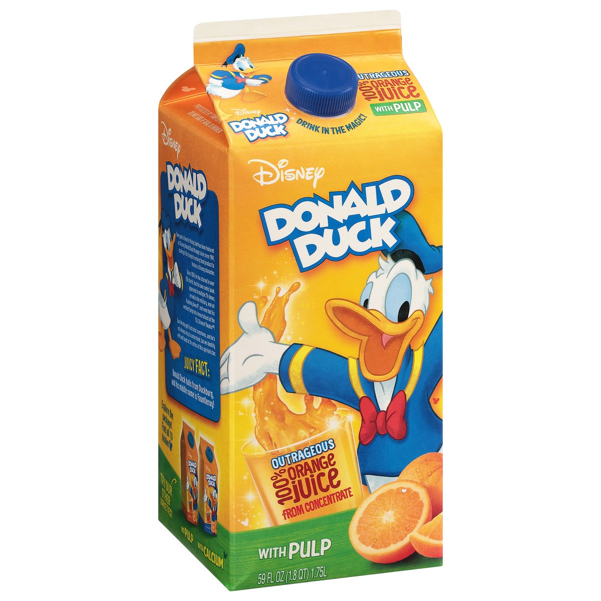 slide 3 of 9, Disney Donald Duck Country Style Orange Juice - 59 fl oz, 59 fl oz