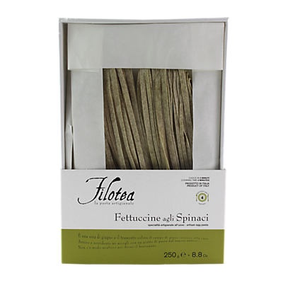 slide 1 of 1, Filotea Spinach Fettuccine, 8.5 oz