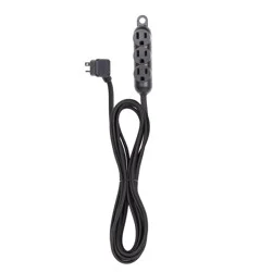 Globe Designer 3 Outlet Cord - Black