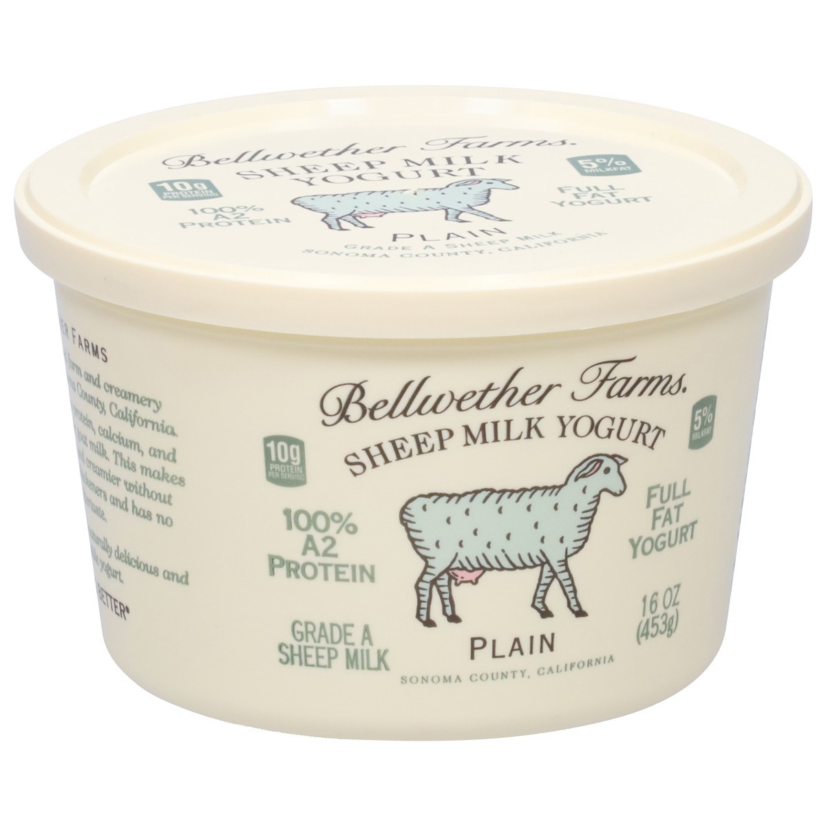 slide 5 of 9, Bellwether Farms Sheep Milk Plain Yogurt, 16 oz