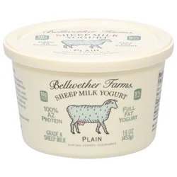 Bellwether Farms Sheep Milk Plain Yogurt - 16 oz