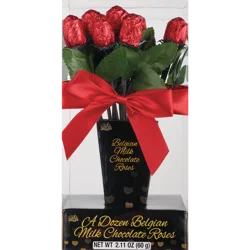 Albert's Belgian Milk Chocolate Roses Valentine Candy