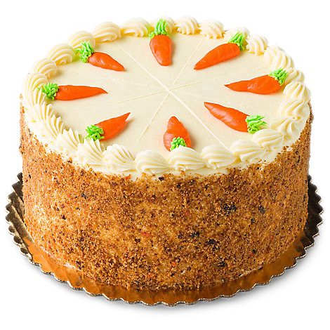 slide 1 of 1, Bakery Cake 8 Inch 2 Layer Carrot - Each, 1 ct