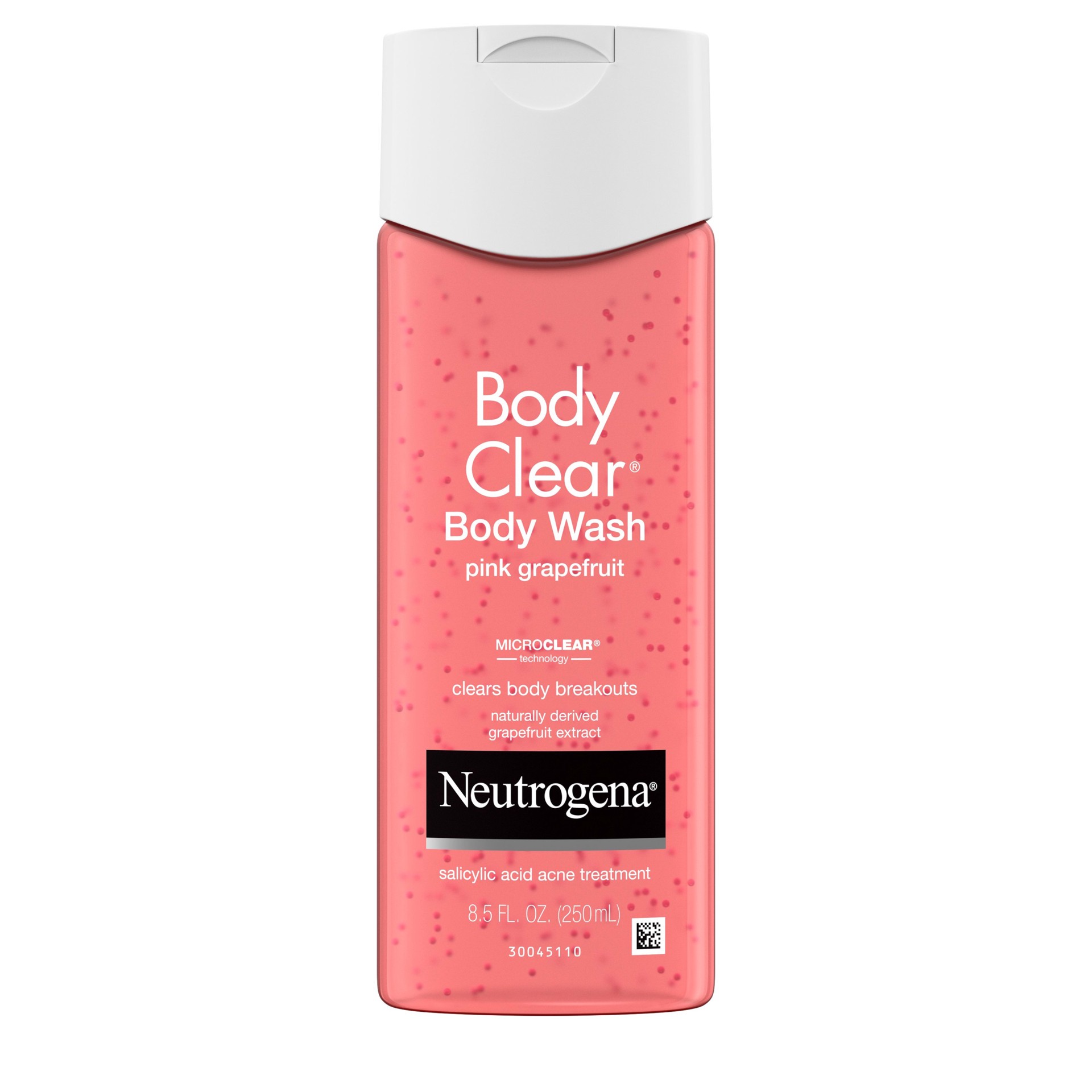 slide 1 of 10, Neutrogena Body Clear Pink Grapefruit Acne Body Wash with Vitamin C for Body Breakouts - 8.5 fl oz, 8.50 fl oz