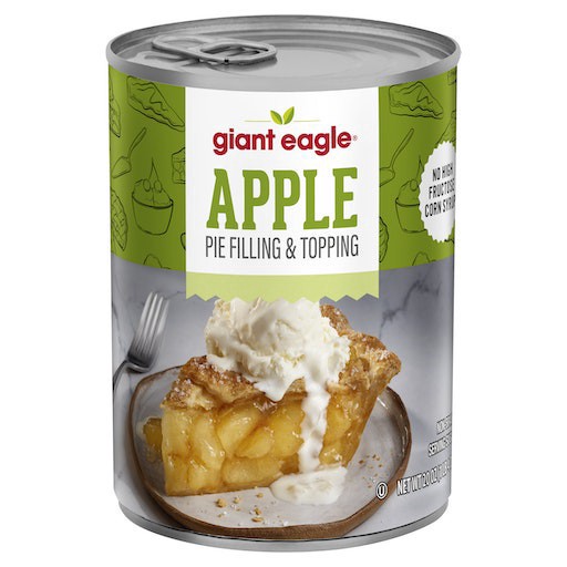 slide 1 of 1, Giant Eagle Apple Pie Filling - 20 oz, 20 oz