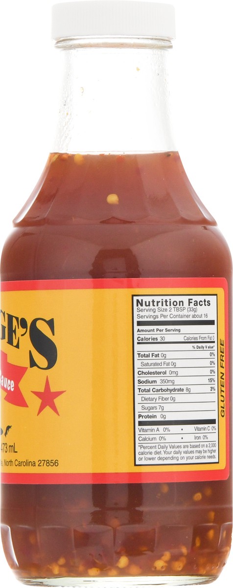 slide 8 of 13, George's Hot Barbecue Sauce 16 fl oz, 16 fl oz